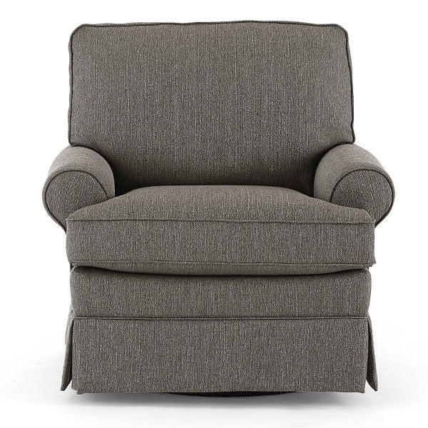 Quinn Swivel Glider Chair With Ottoman Option- Custom - Chapin Furniture