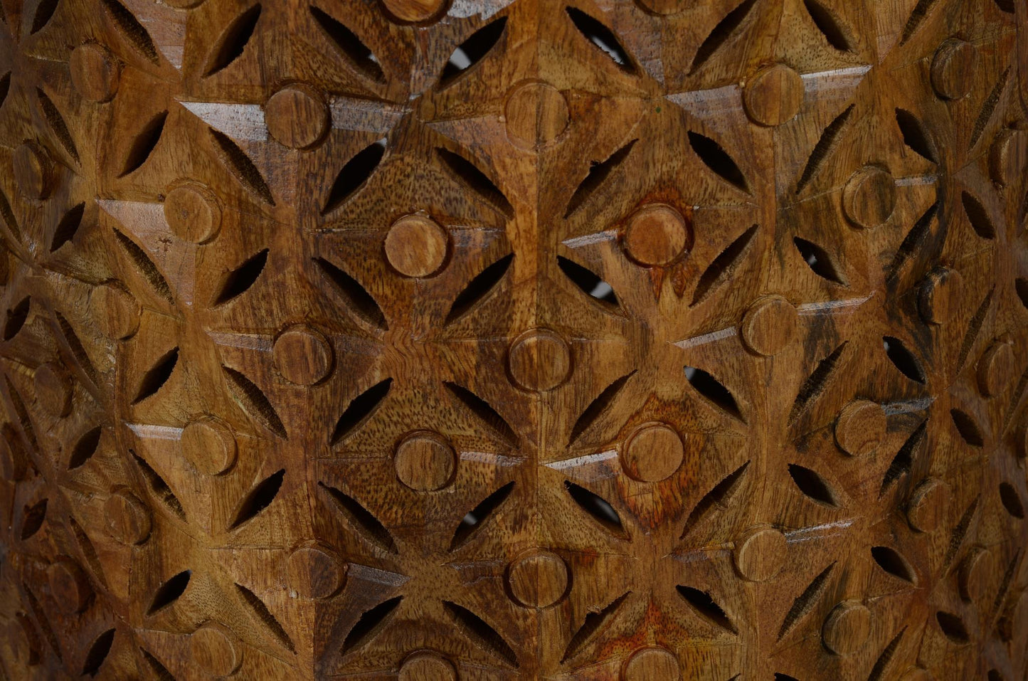 Decker Small Drum Table - Mango - Chapin Furniture