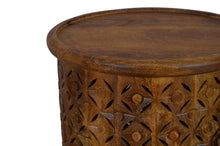 Decker Small Drum Table - Mango - Chapin Furniture