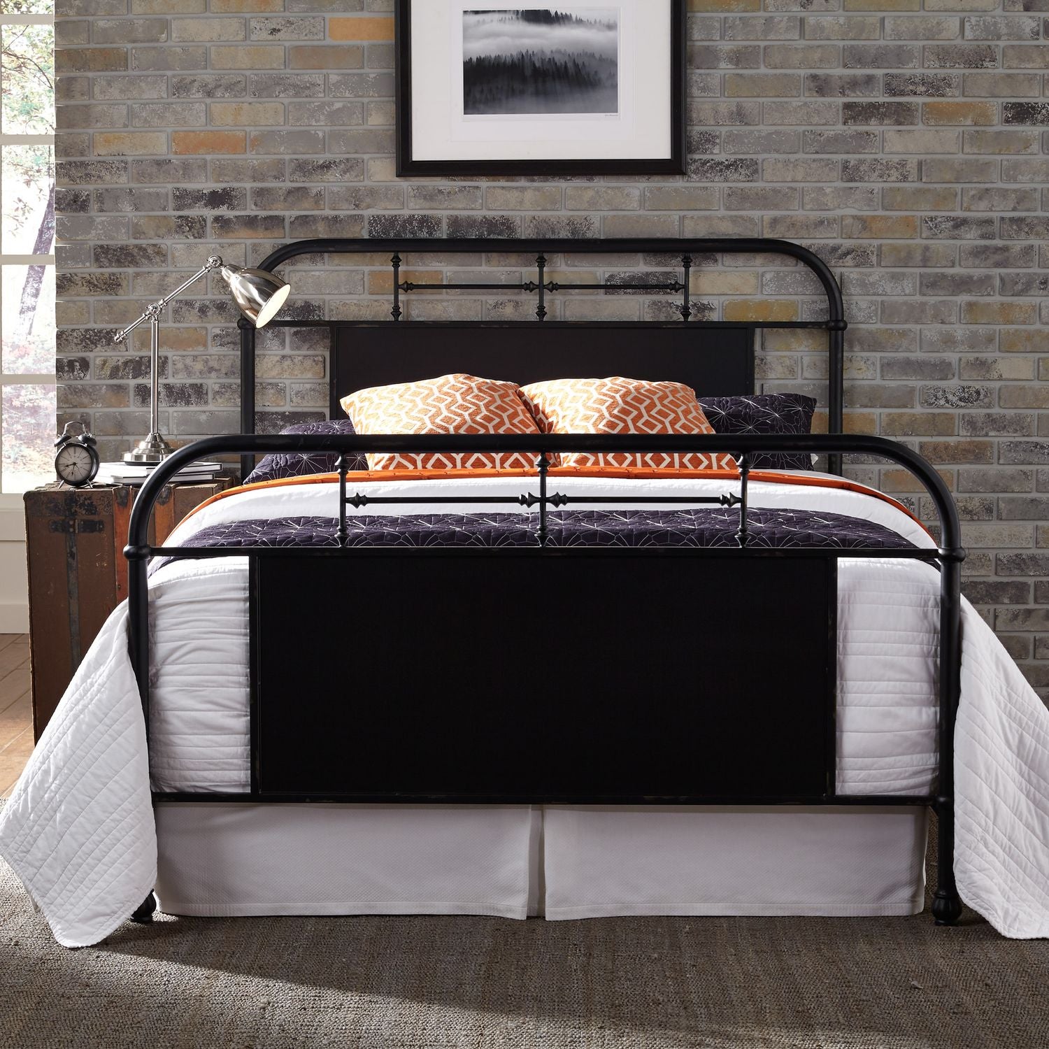 Vintage Metal Bed - Chapin Furniture