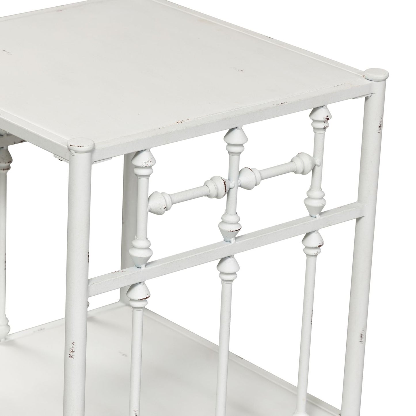 Vintage Metal Open Nightstand - Chapin Furniture