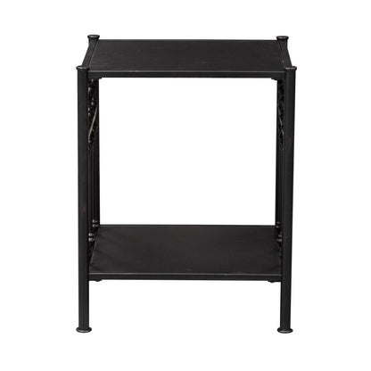Vintage Metal Open Nightstand - Chapin Furniture