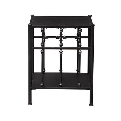 Vintage Metal Open Nightstand - Chapin Furniture