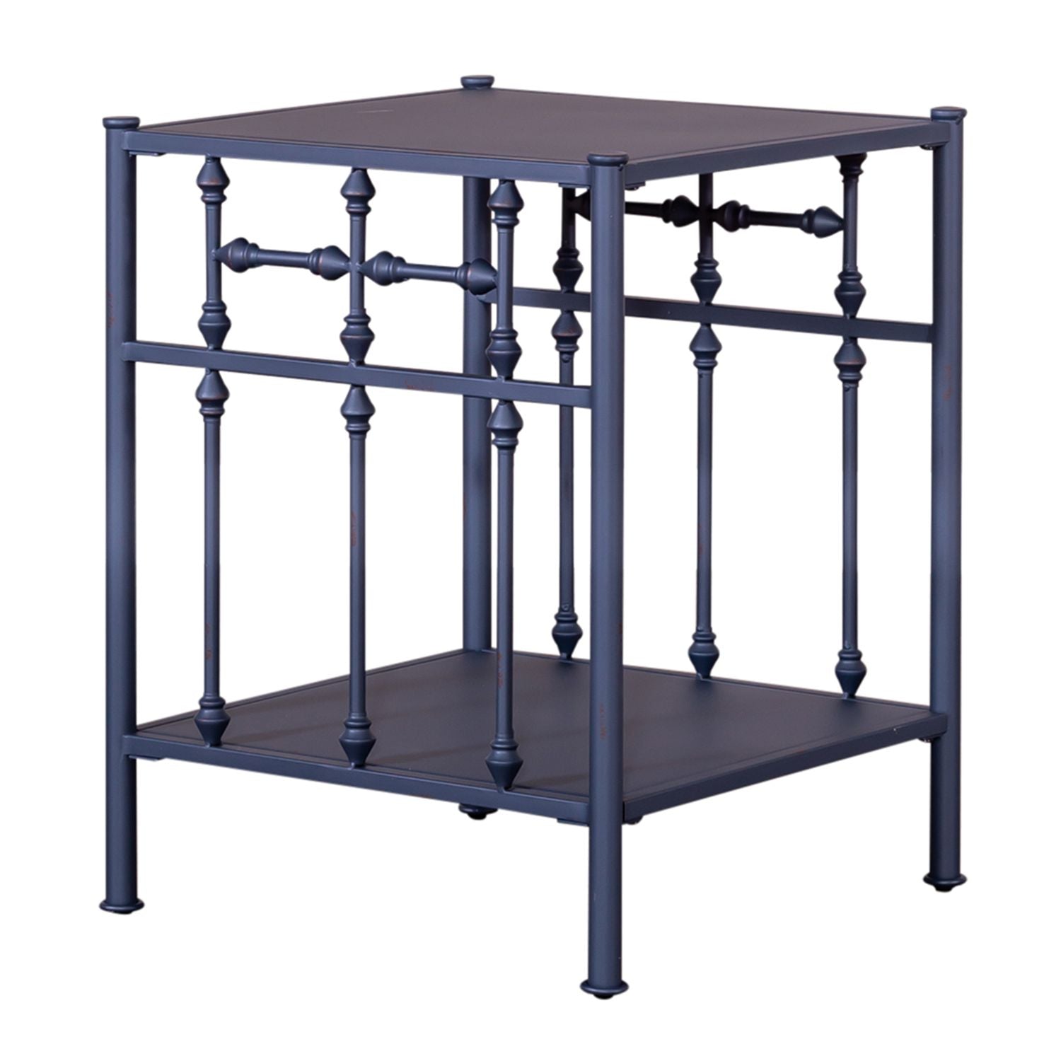 Vintage Metal Open Nightstand - Chapin Furniture