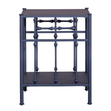 Vintage Metal Open Nightstand - Chapin Furniture