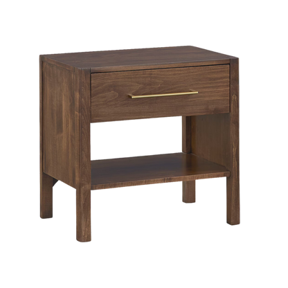 Benchmade Parkway Bedside Table - Tobacco - Chapin Furniture