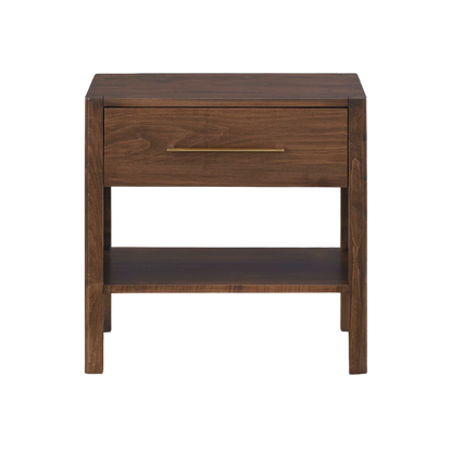 Benchmade Parkway Bedside Table - Tobacco - Chapin Furniture