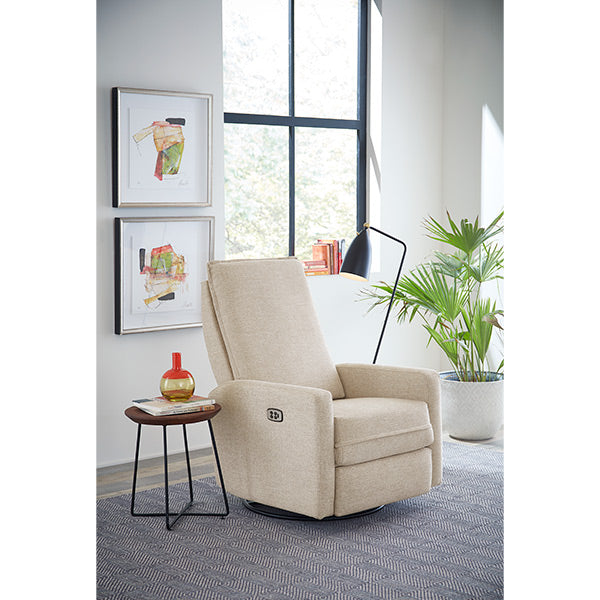 Calli Medium Swivel Glide Recliner- Custom - Chapin Furniture