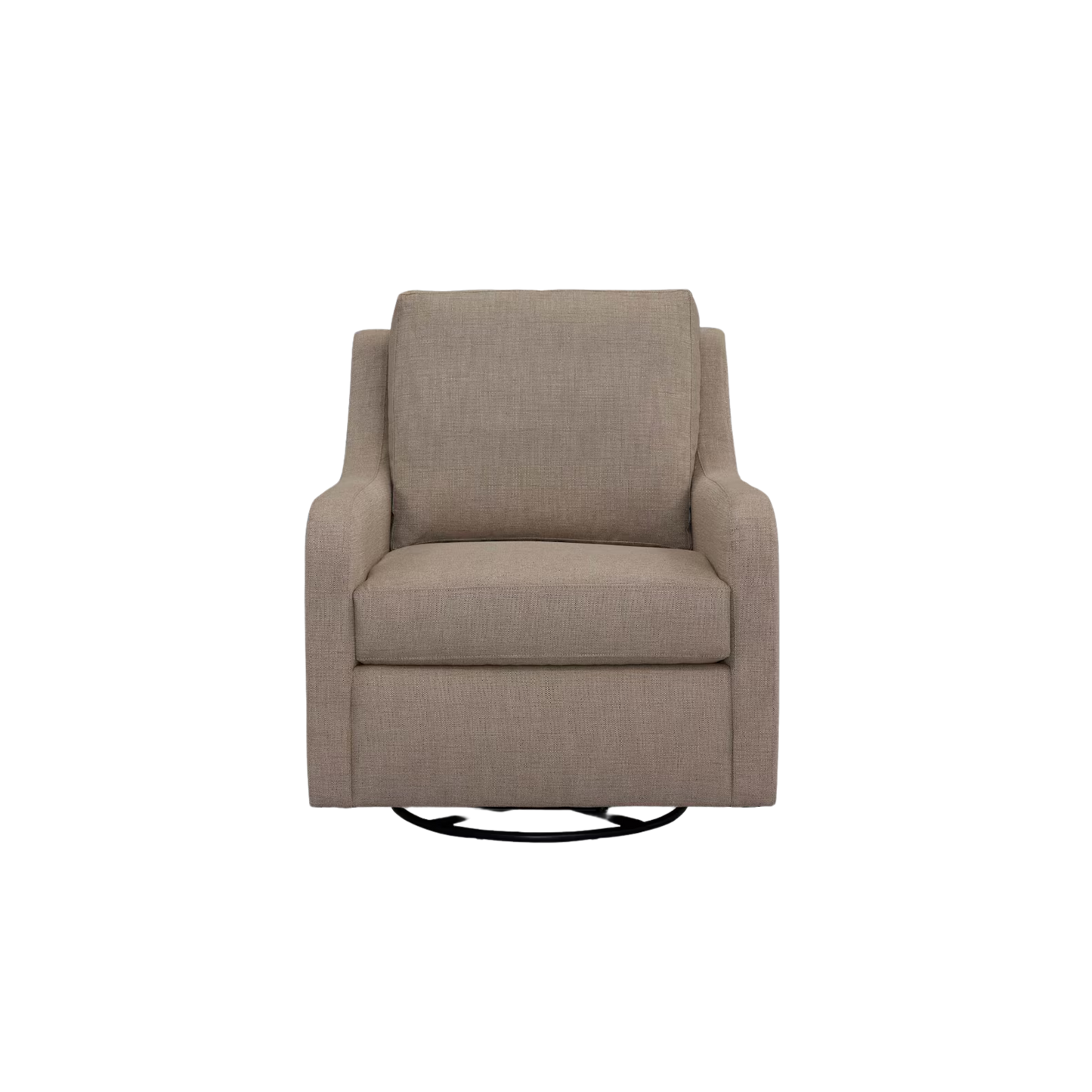 Scarlett Slope Arm Swivel Chair - Custom - Chapin Furniture