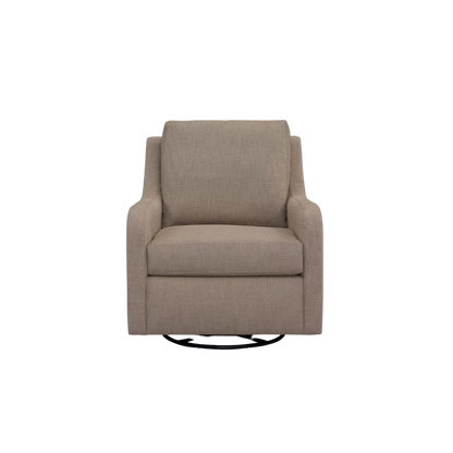 Scarlett Slope Arm Swivel Chair - Custom - Chapin Furniture