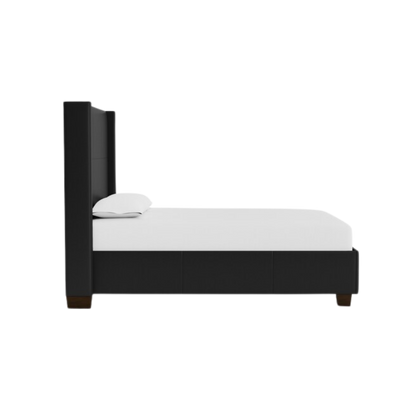 Dublin Leather Upholstered Storage Bed - Custom - Chapin Furniture