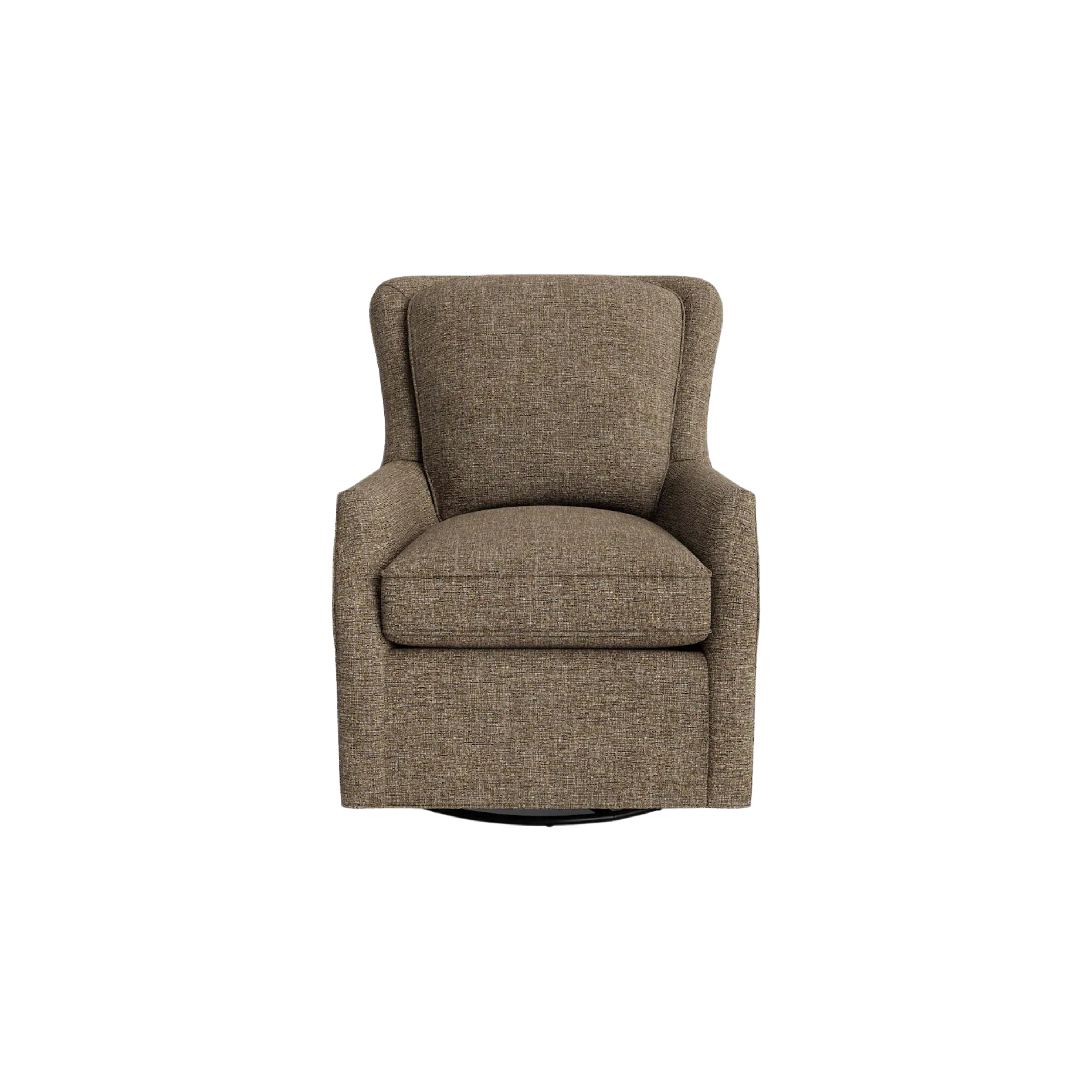 Bassett Furniture Kent Slope Arm Swivel Chair - Thumbnail 5