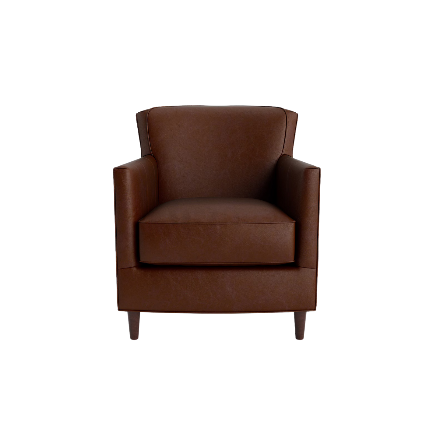 New American Living Leather Accent Chair - Custom - Chapin Furniture
