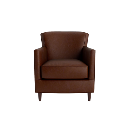 New American Living Leather Accent Chair - Custom - Chapin Furniture