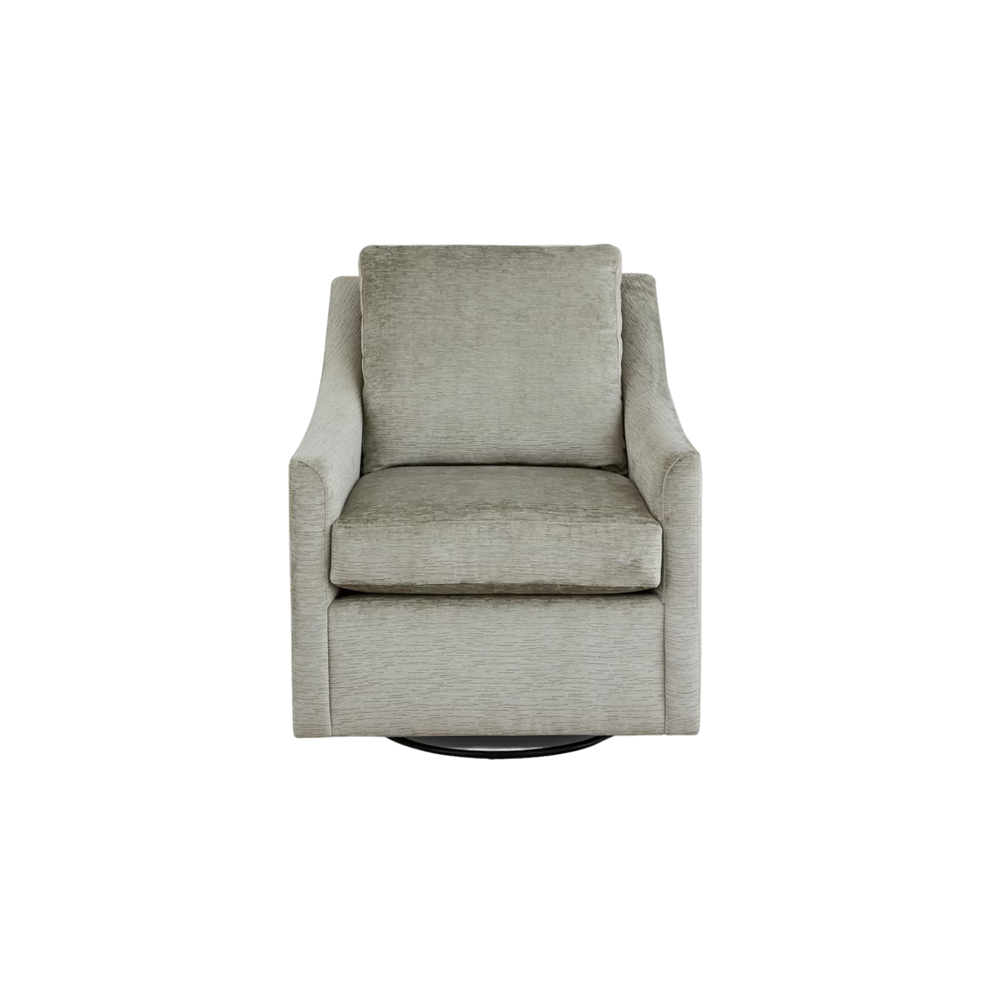 Sloan Slope Arm Swivel Glider Chair - Custom - Chapin Furniture