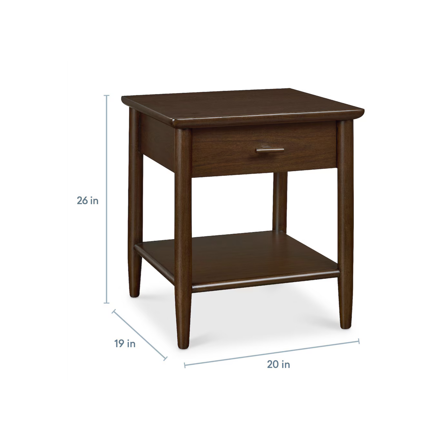 Copenhagen Bedside Table - Chapin Furniture