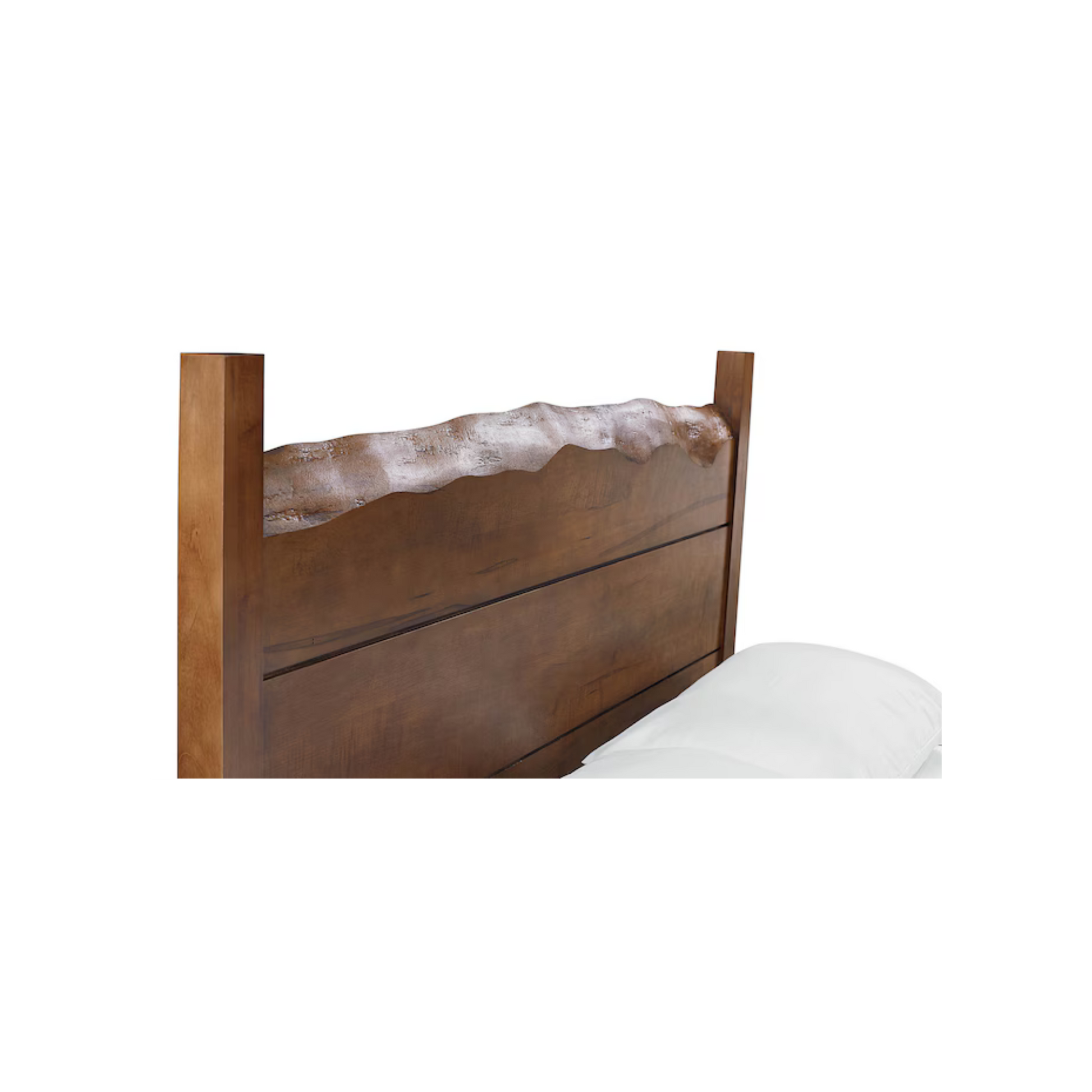 Benchmade Heritage Live Edge Panel Bed - Custom - Chapin Furniture