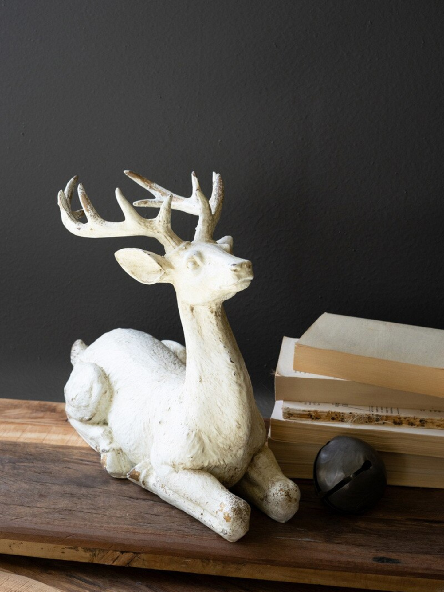 Resting Faux Concrete Deer - Chapin Furniture