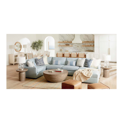 Colby Thin Track Arm Modular U-Shaped Sectional - Custom - Chapin Furniture