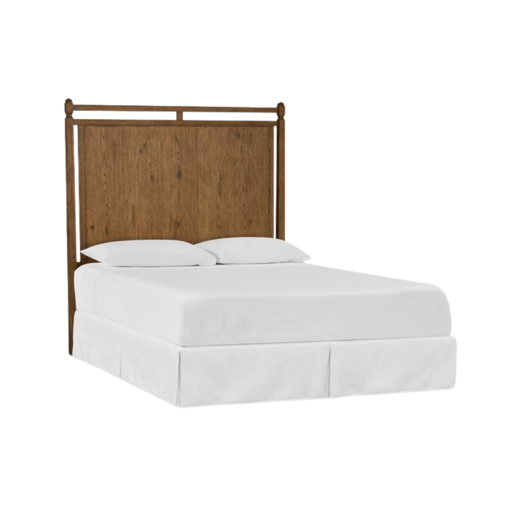 Surry Panel Headboard Truffle Oak - Queen - Chapin Furniture