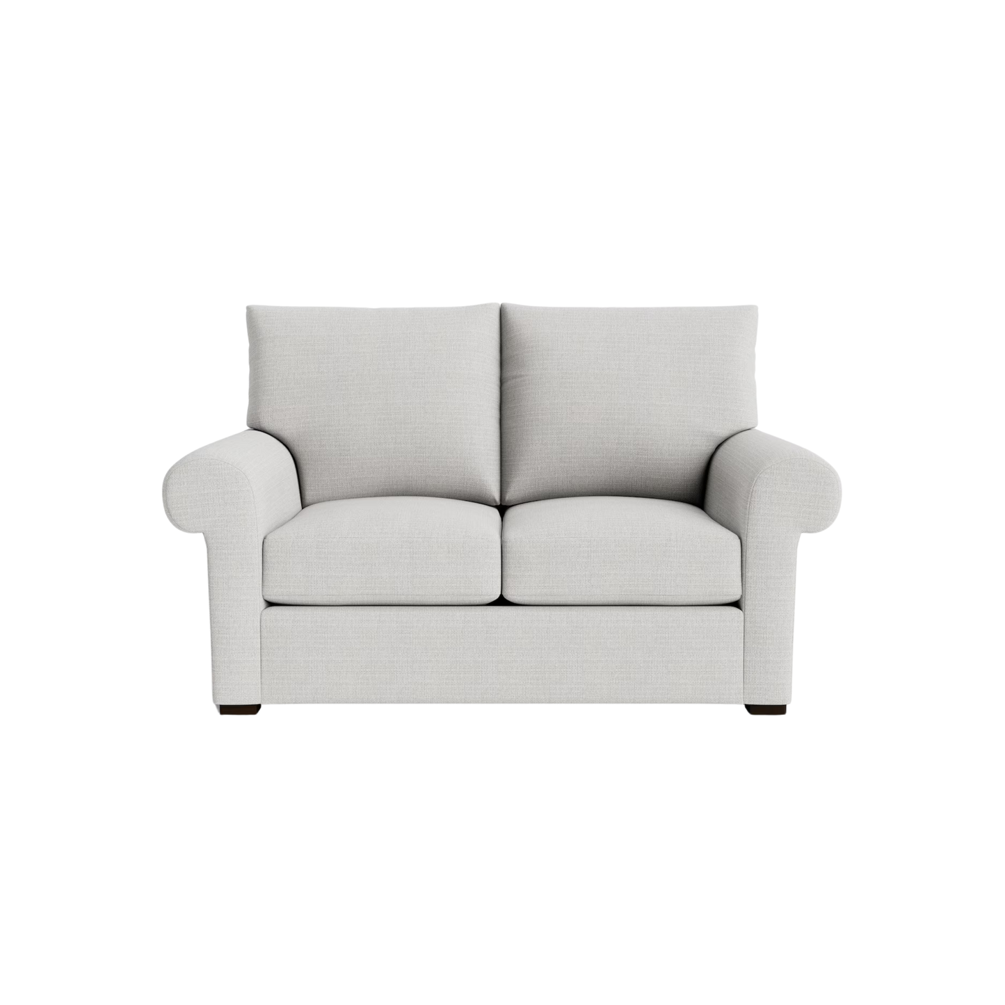 Hanover Roll Arm Loveseat - Cloud - Chapin Furniture
