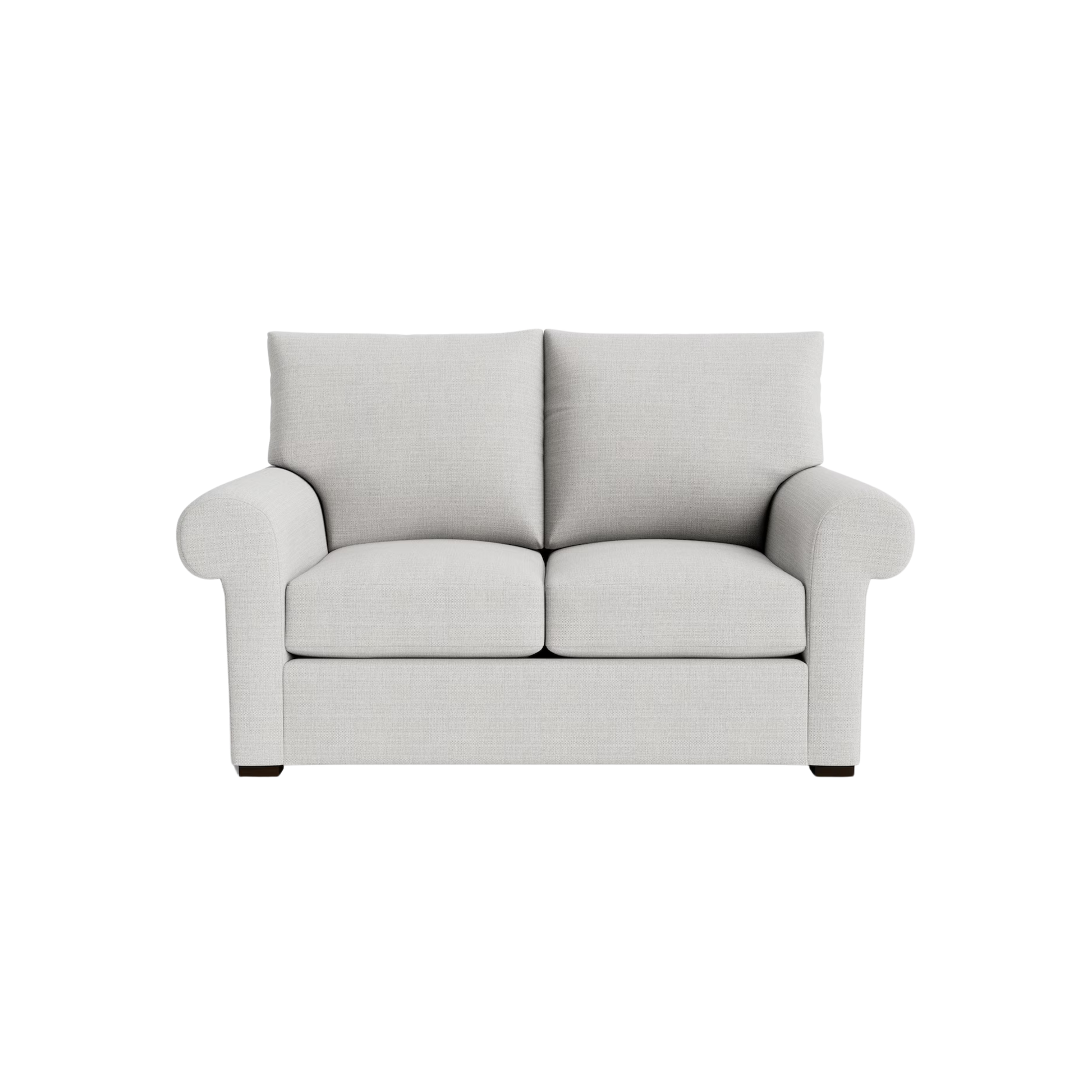 Hanover Roll Arm Loveseat - Cloud - Chapin Furniture