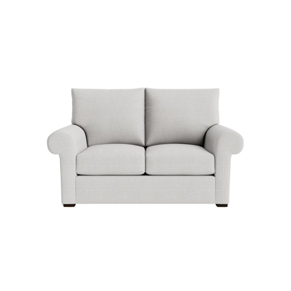 Hanover Roll Arm Loveseat - Cloud - Chapin Furniture