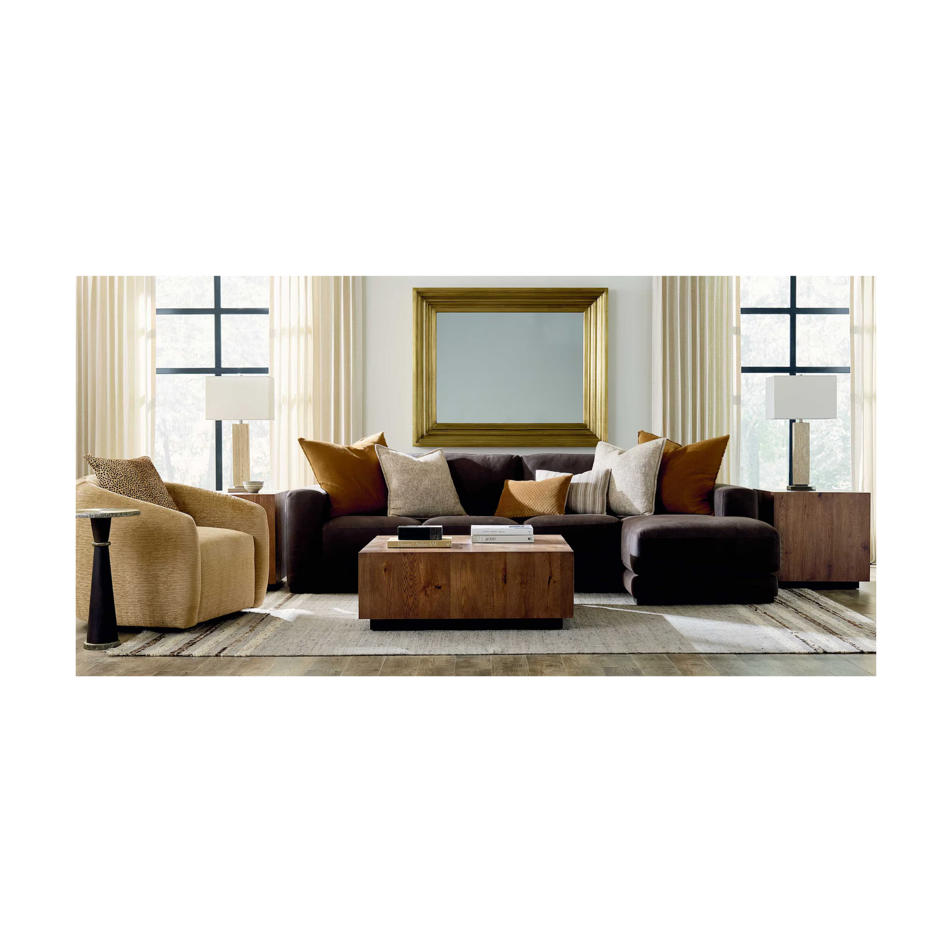 Garner Barrel Swivel Chair - Custom - Chapin Furniture