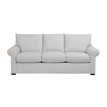 Hanover 86" Roll Arm Sofa - Cloud - Chapin Furniture