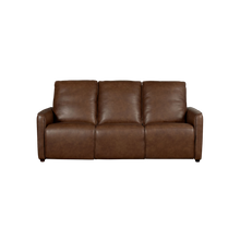 Everett Leather Reclining Sofa - Cork Leather - Chapin Furniture