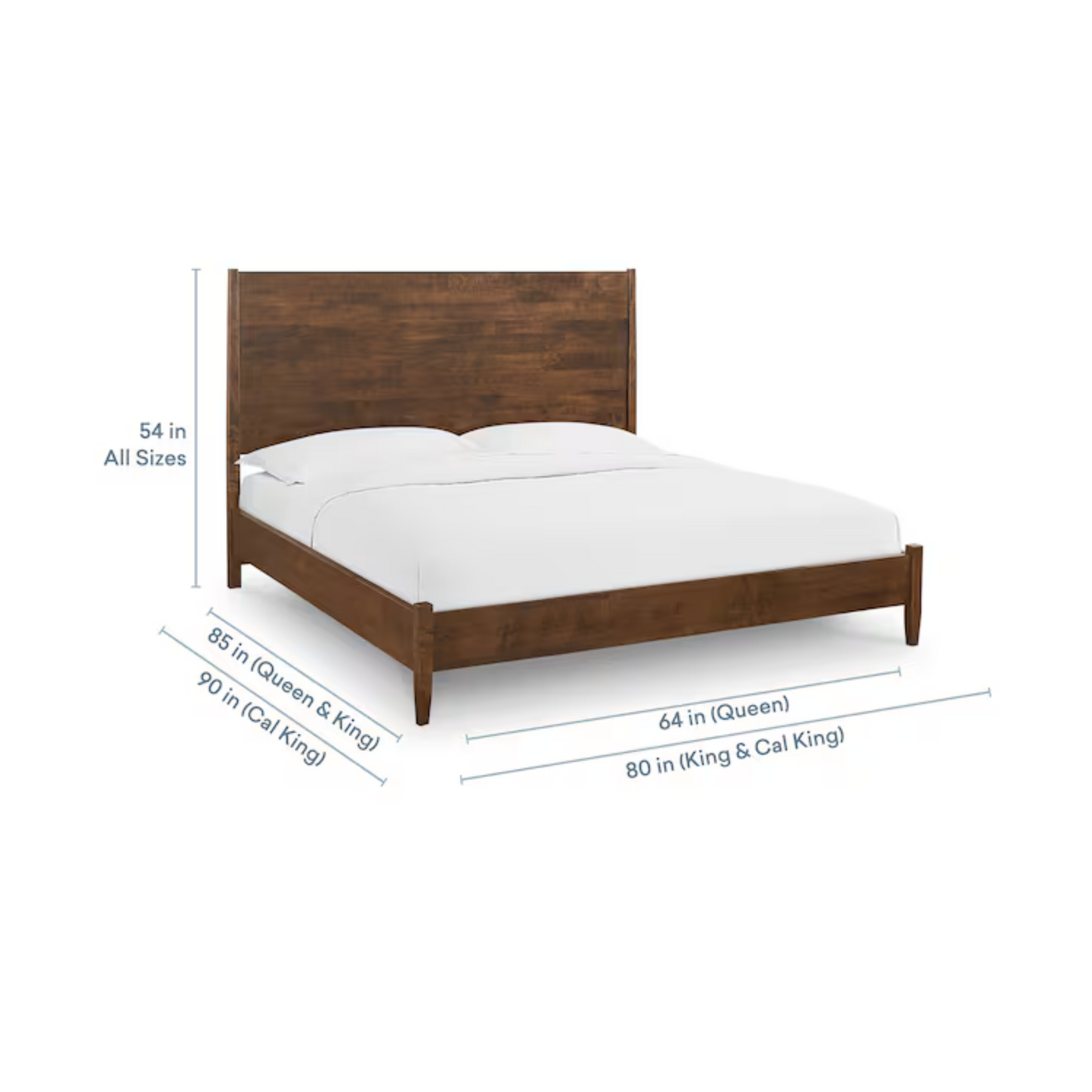 Benchmade Parkway California King Panel Bed - Tobacco - Chapin Furniture