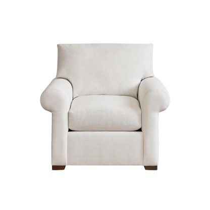 Hanover Roll Arm chair - Cloud - Chapin Furniture