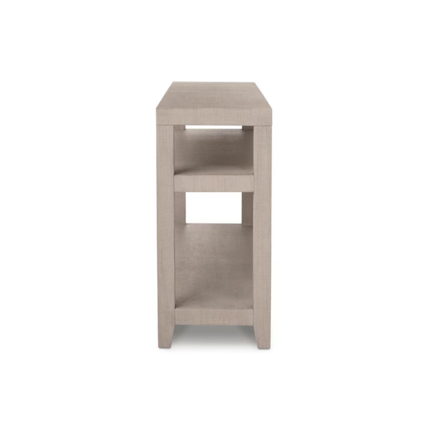 Ventura Raffia Console Table - Sand Grey - Chapin Furniture