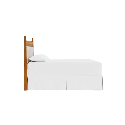 Benchmade Heritage Live Edge Upholstered Headboard - Custom - Chapin Furniture