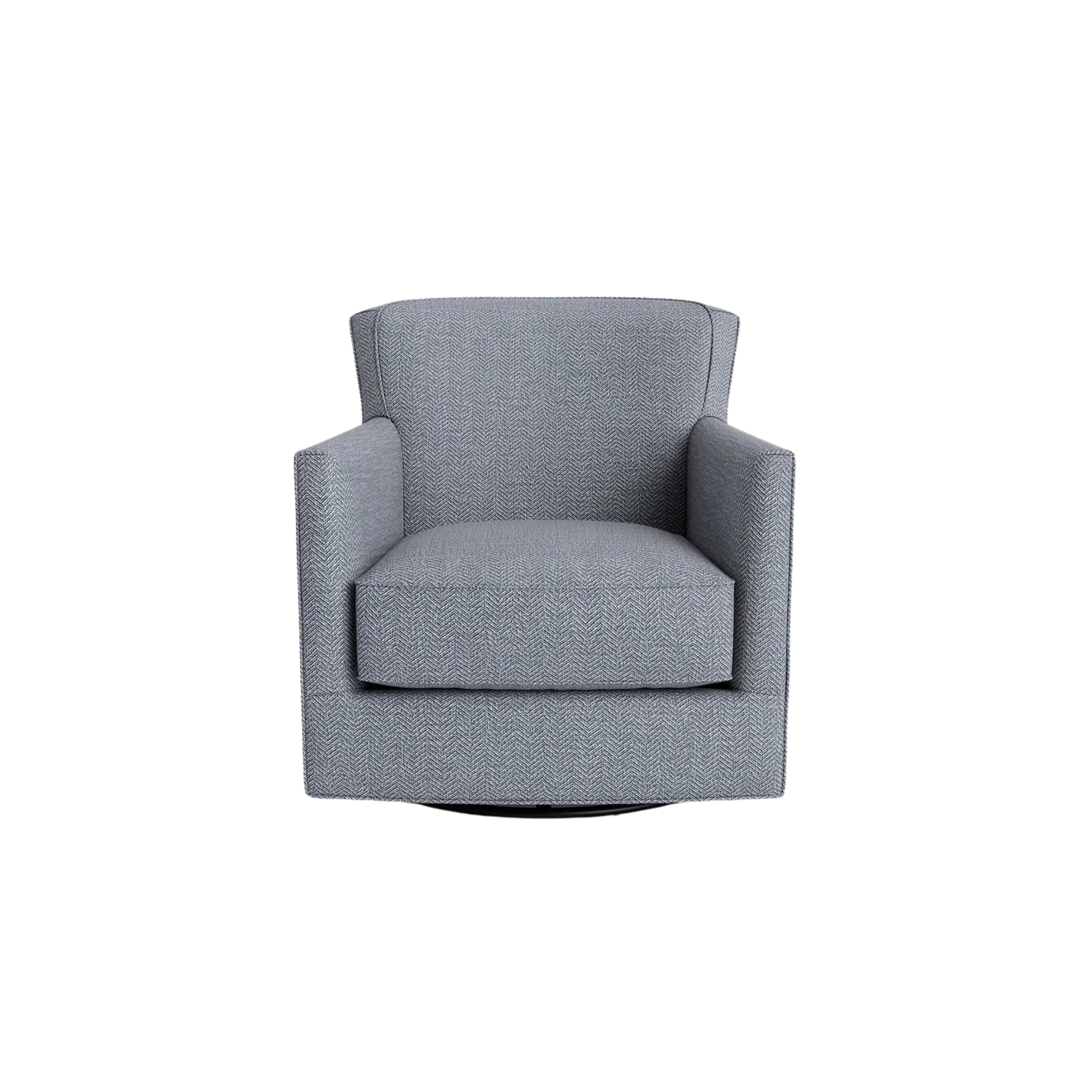 New American Living Thin Track Arm Swivel Glider Chair - Custom - Chapin Furniture
