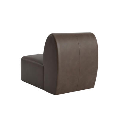 Clyde Leather Accent Chair - Custom - Chapin Furniture