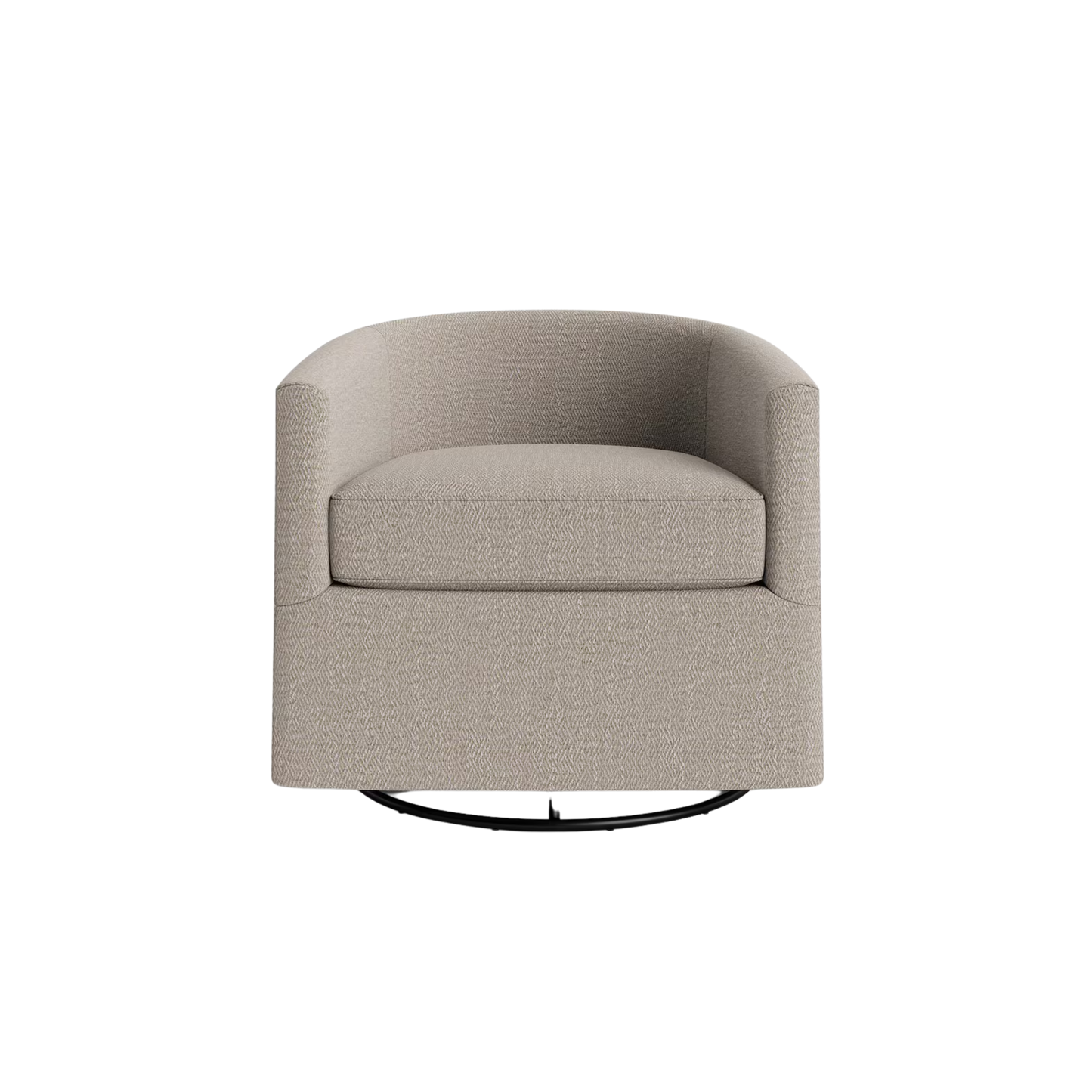 Maxwell Barrel Back Swivel Glider Chair - Custom - Chapin Furniture