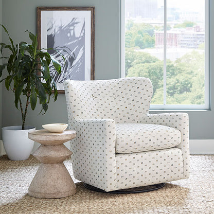 Casimere Swivel Glider Chair- Custom - Chapin Furniture