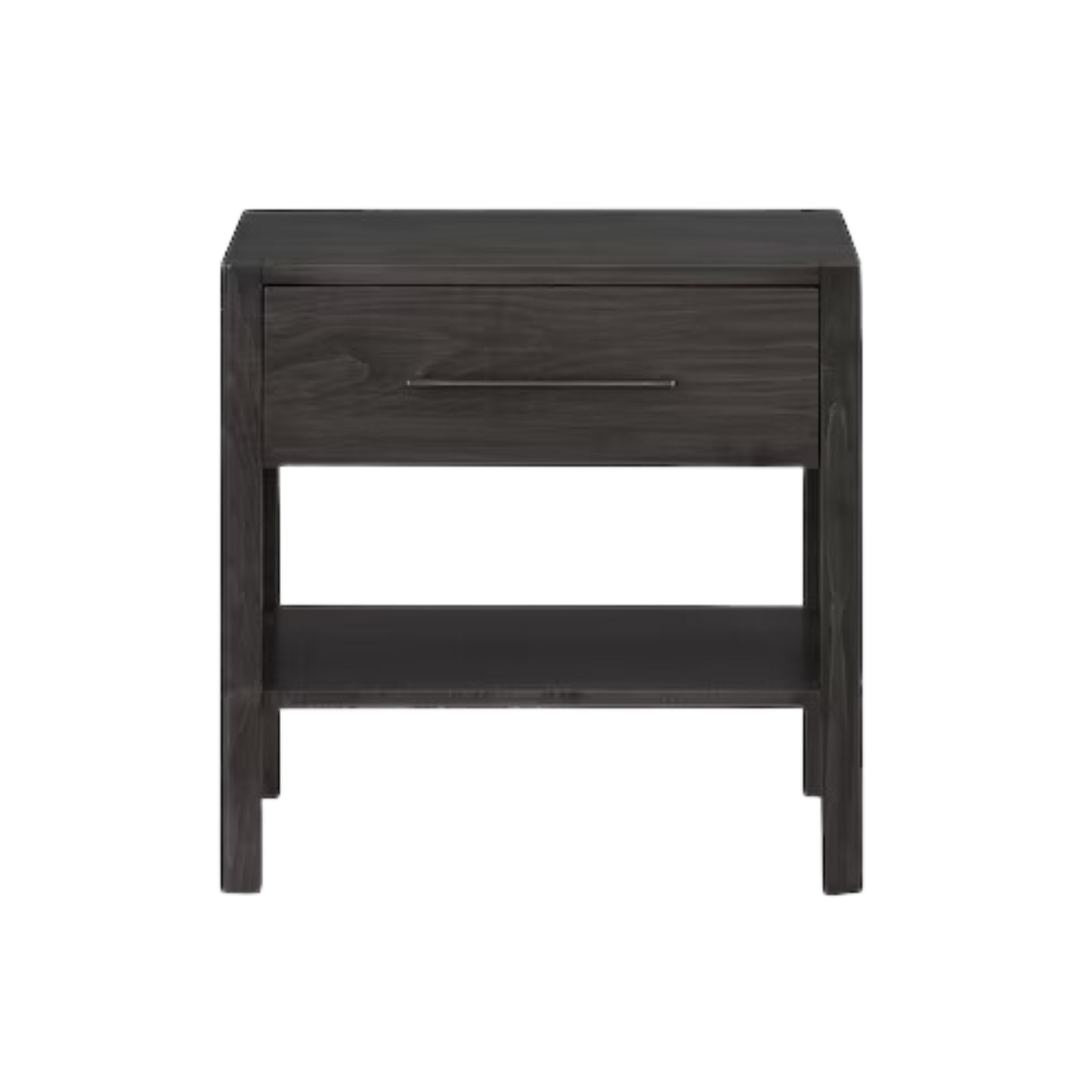 Benchmade Parkway Bedside Table - Cinder - Chapin Furniture