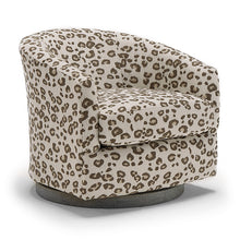 Ennely Swivel Chair- Raffia - Chapin Furniture