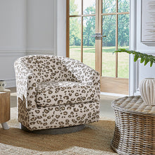 Ennely Swivel Chair- Raffia - Chapin Furniture