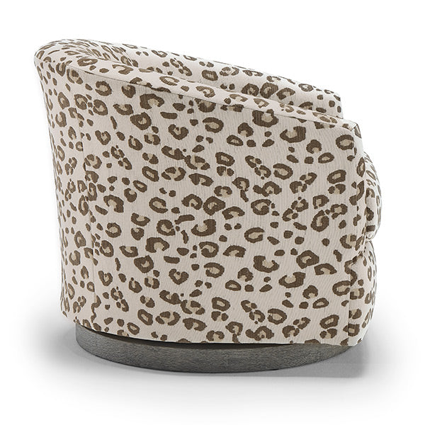 Ennely Swivel Chair- Raffia - Chapin Furniture