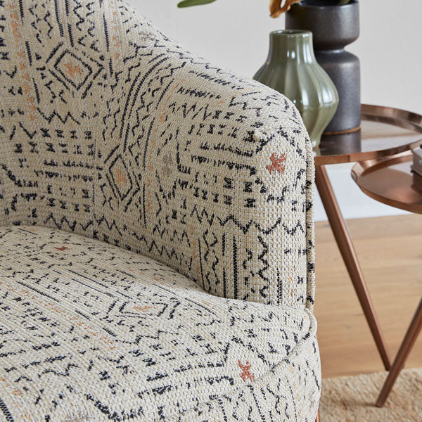 April Swivel Barrel Chair - Chapin Furniture