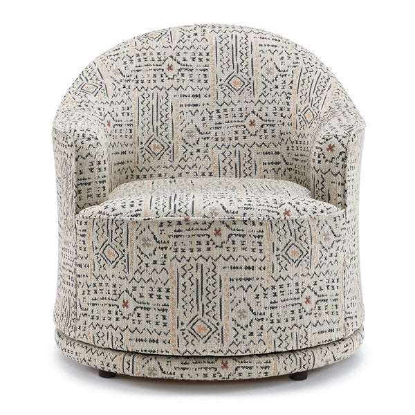April Swivel Barrel Chair - Chapin Furniture