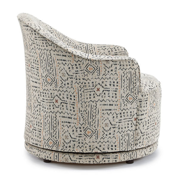 April Swivel Barrel Chair - Chapin Furniture