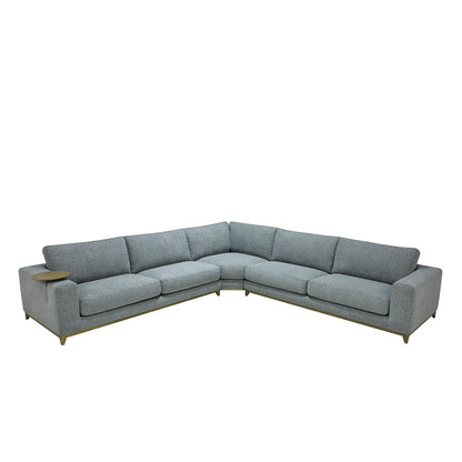 Donovan Sectional- Gray - Chapin Furniture