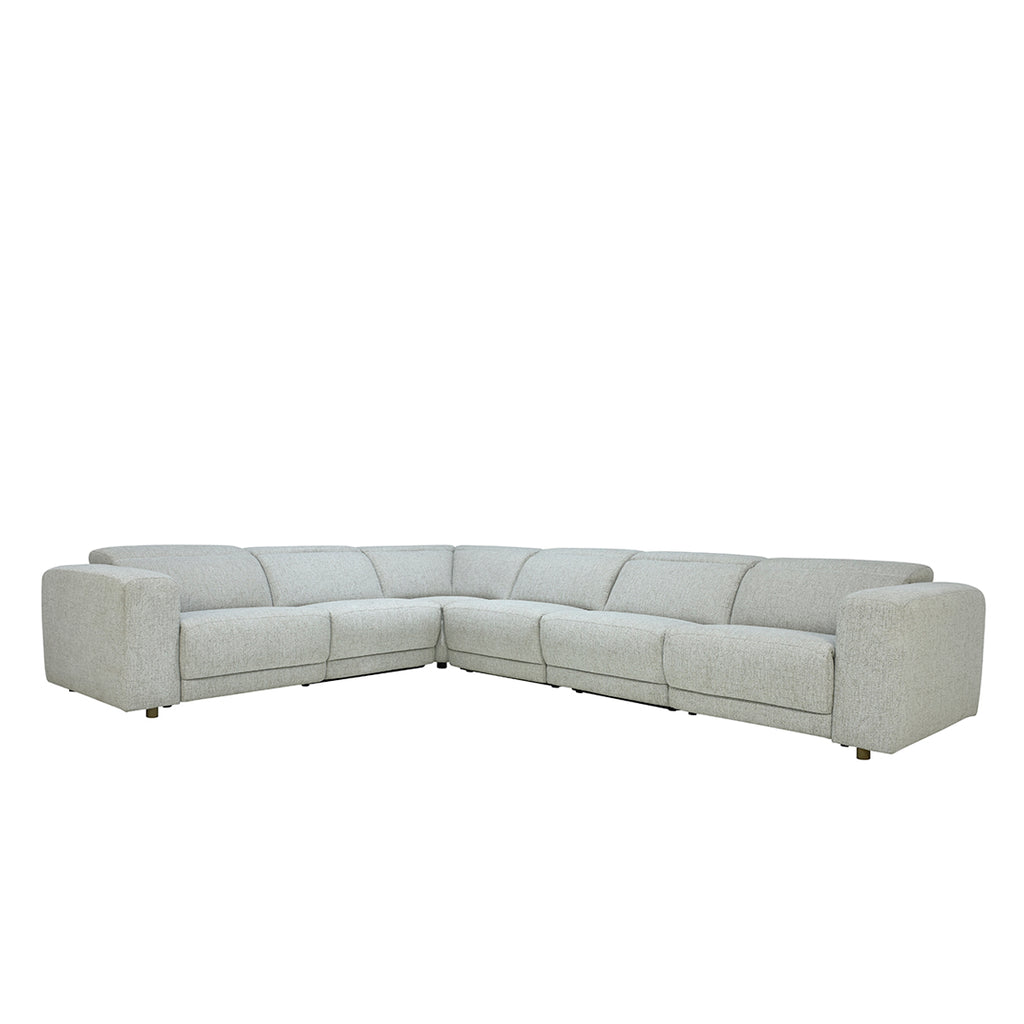 Knoxville Power Sectional-Gray - Chapin Furniture
