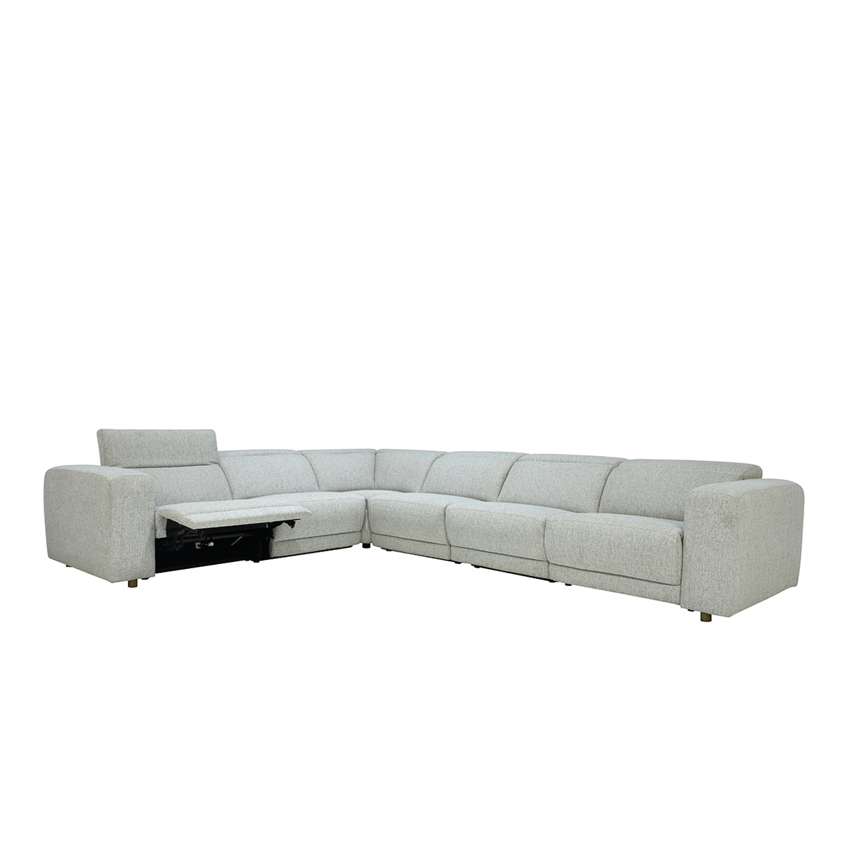 Knoxville Power Sectional-Gray - Chapin Furniture