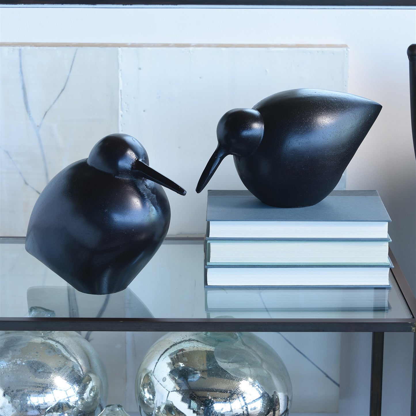 Bronze Ada Bird - Head Down - Chapin Furniture