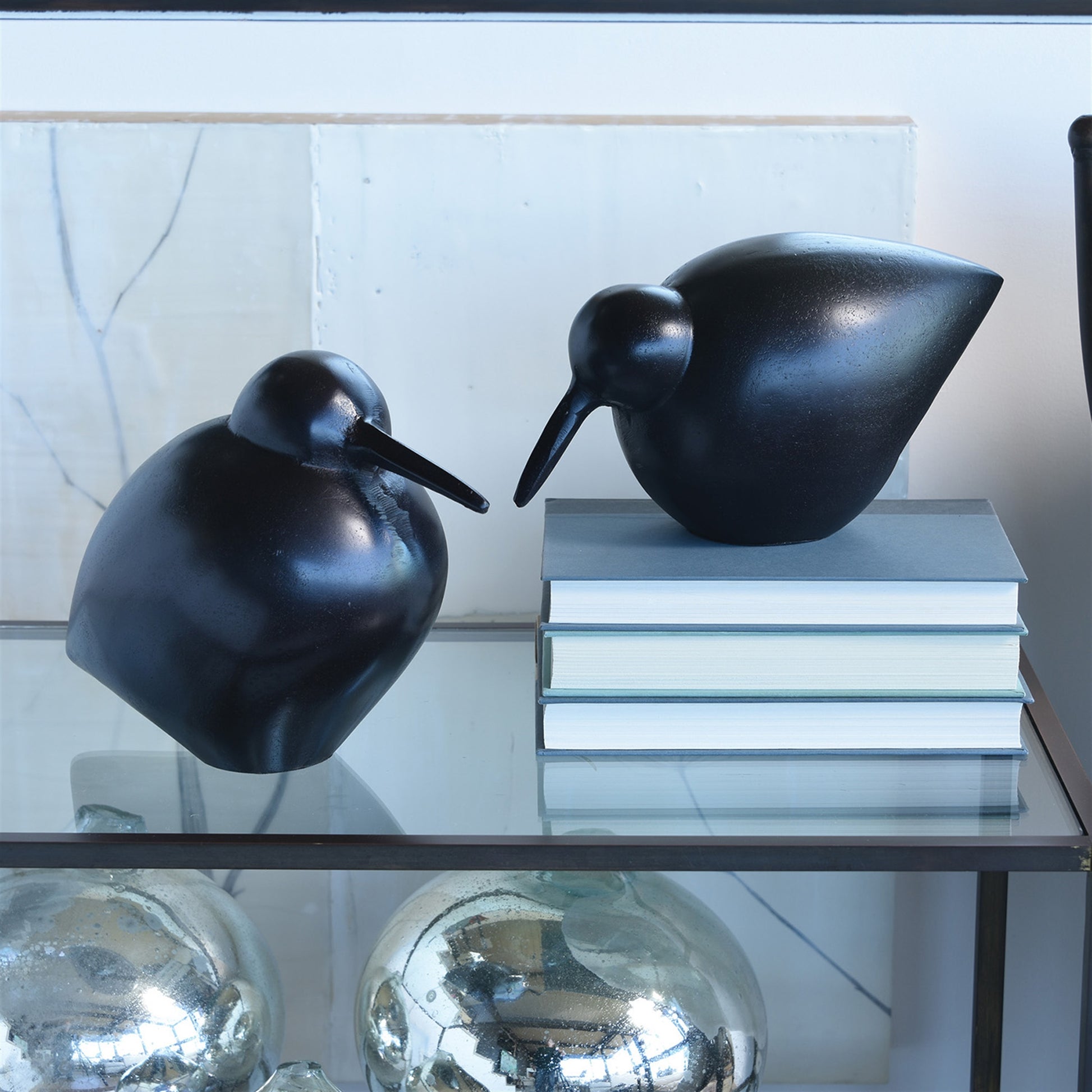 Bronze Ada Bird - Head Down - Chapin Furniture